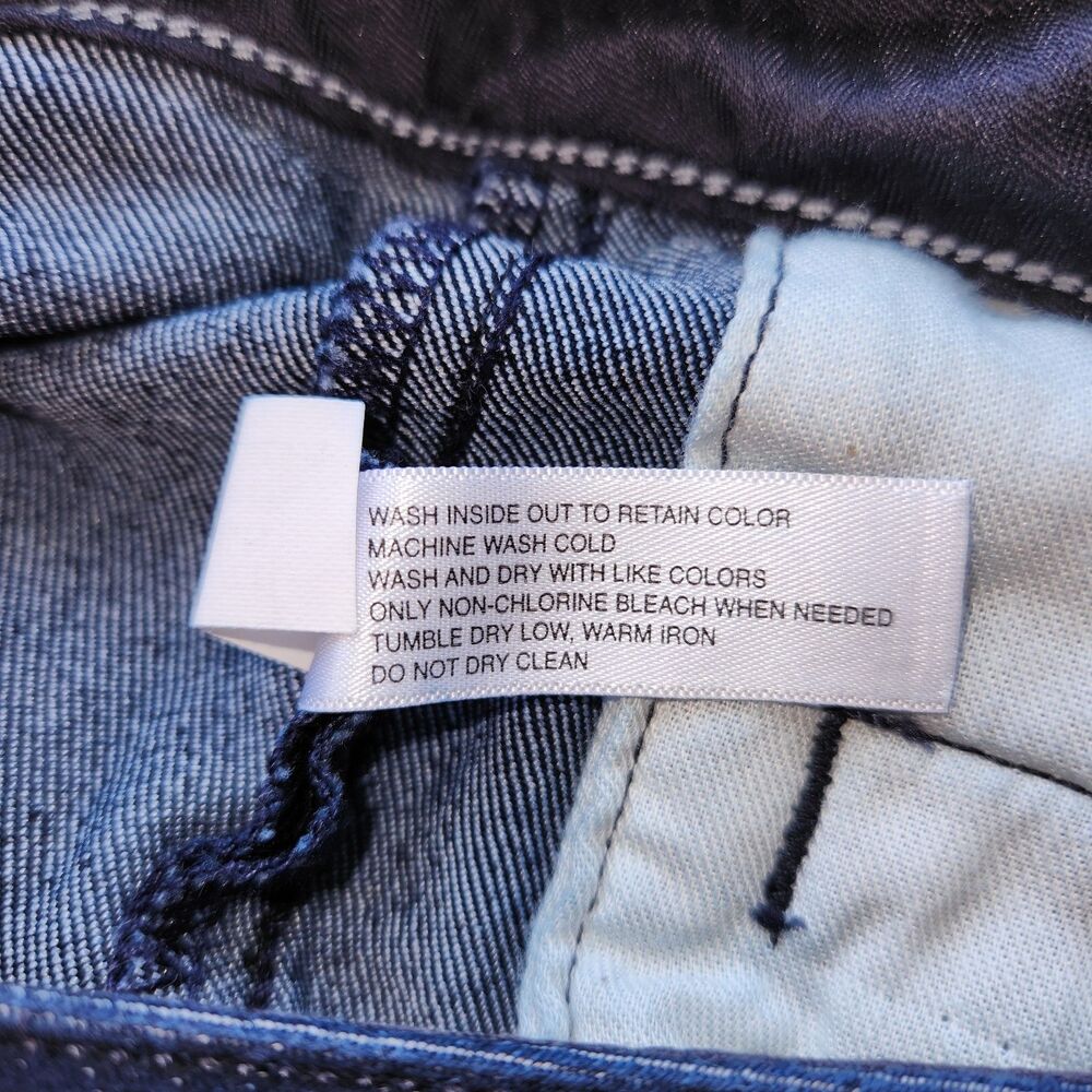 Banana Republic Dark Blue Flare Jeans Women Size 29 - Picture 10 of 11